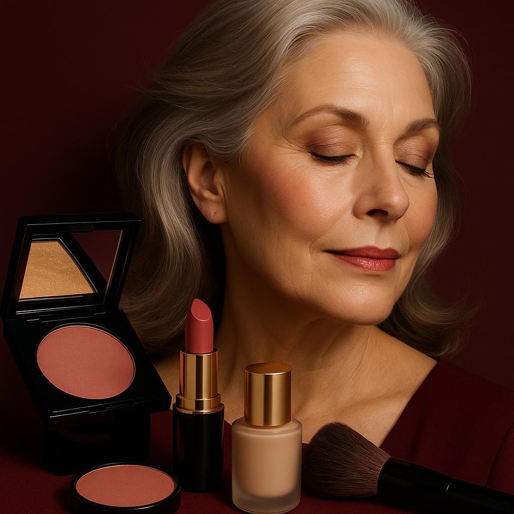Best Makeup for Women Over 50: Fresh Approach