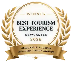 Winner, Best Tourism Experience, Newcastle 2026, Newcastle Tourism Industry Group Awards