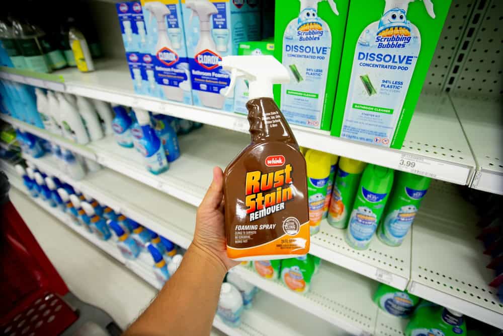 Whink Rust Stain Remover in action at the store!