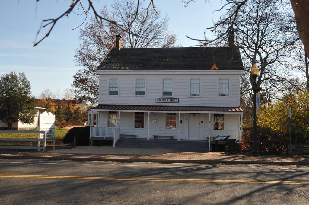 Freeman Store and Museum.