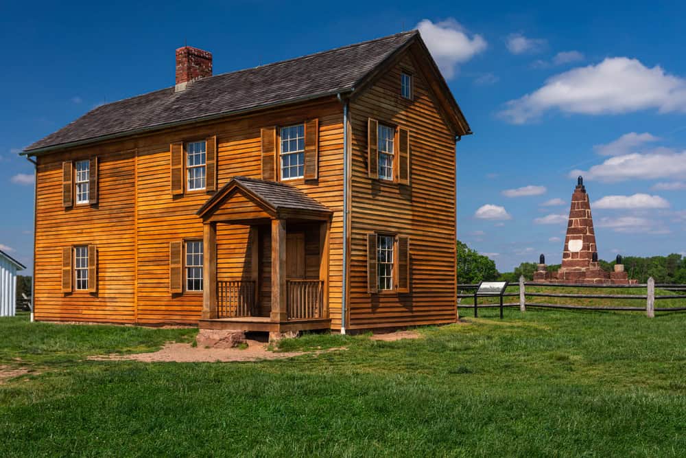 Historic house on the battlefield.