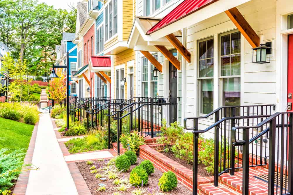 Townhouses in Silver Spring