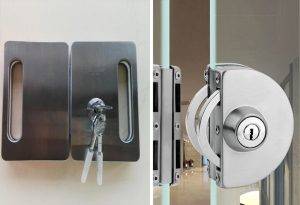 Hai loại khoá cửa kính lùa