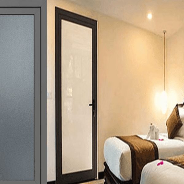 cửa nhôm kính phòng ngủ