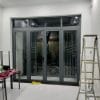 cửa kính cưởng lực 4 cánh