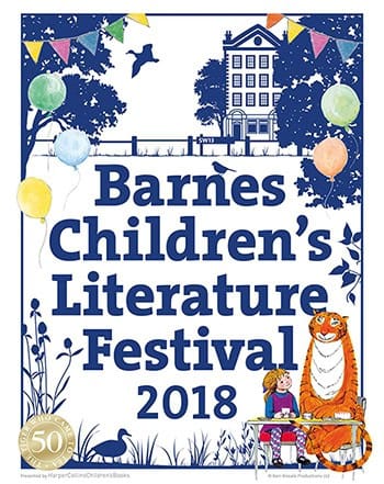 Barnes Children's Literature Festival 2018 poster