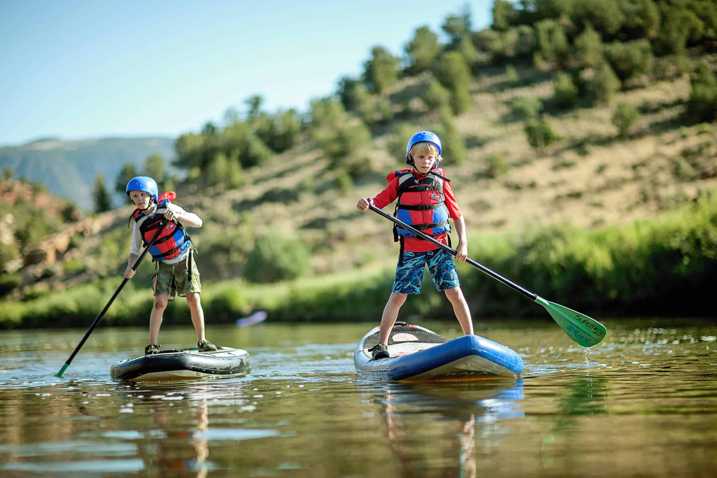 stand up paddleboarding