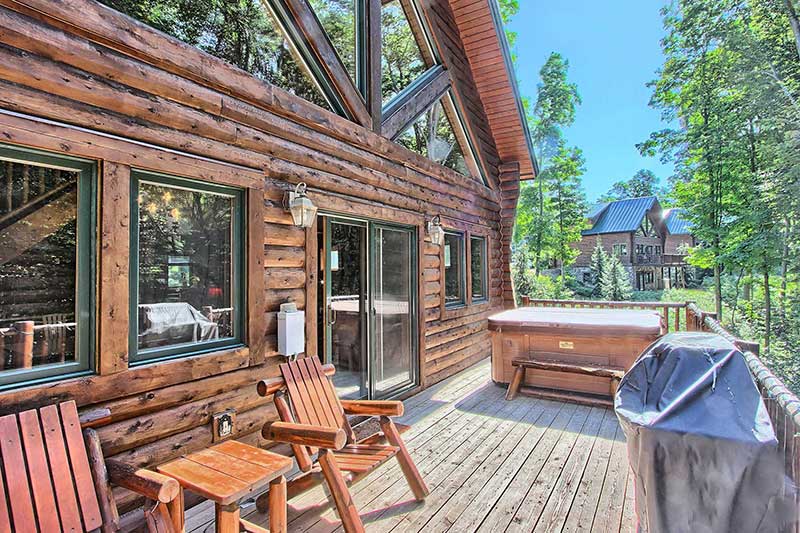 private hot tub vacation rentals