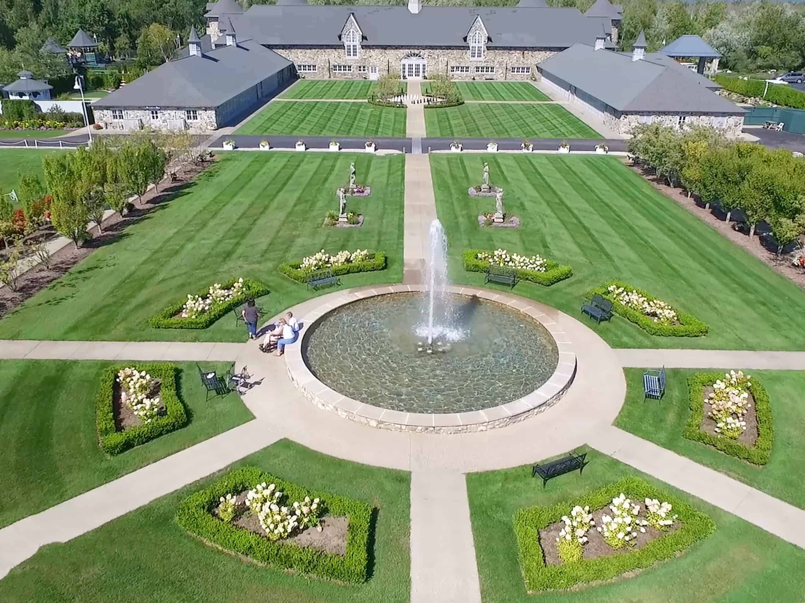 Aerial-View-Of-Castle-Farms