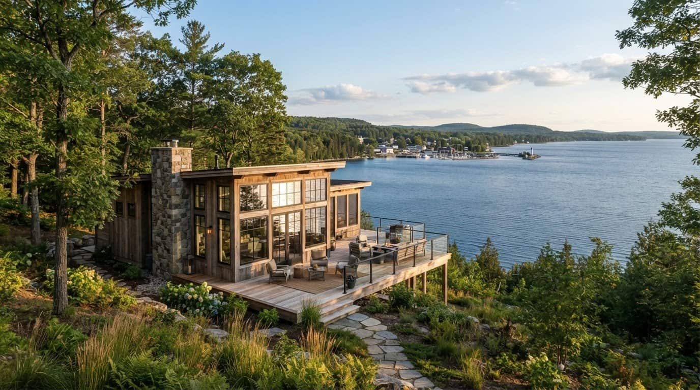 Great Lakes vacation homes with panoramic water views