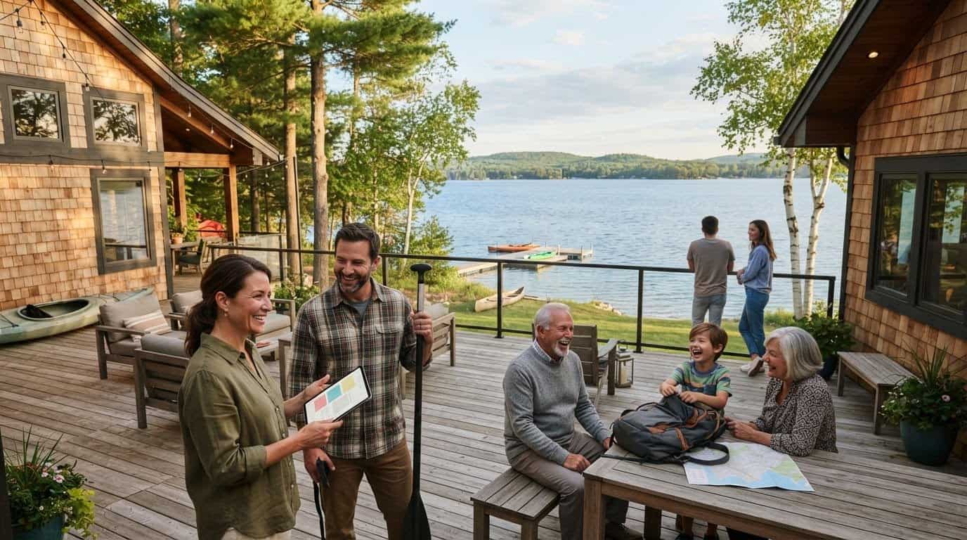 How to Book Multiple Vacation Homes for a Large Group