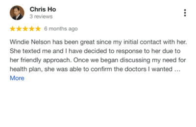 Windie, google review, client feedback