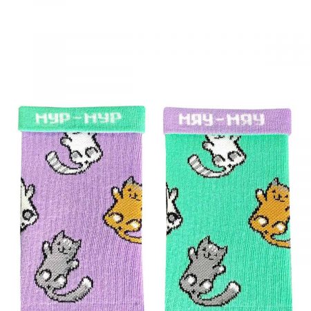 Kitten Lavander шкарпетки NOSKAR