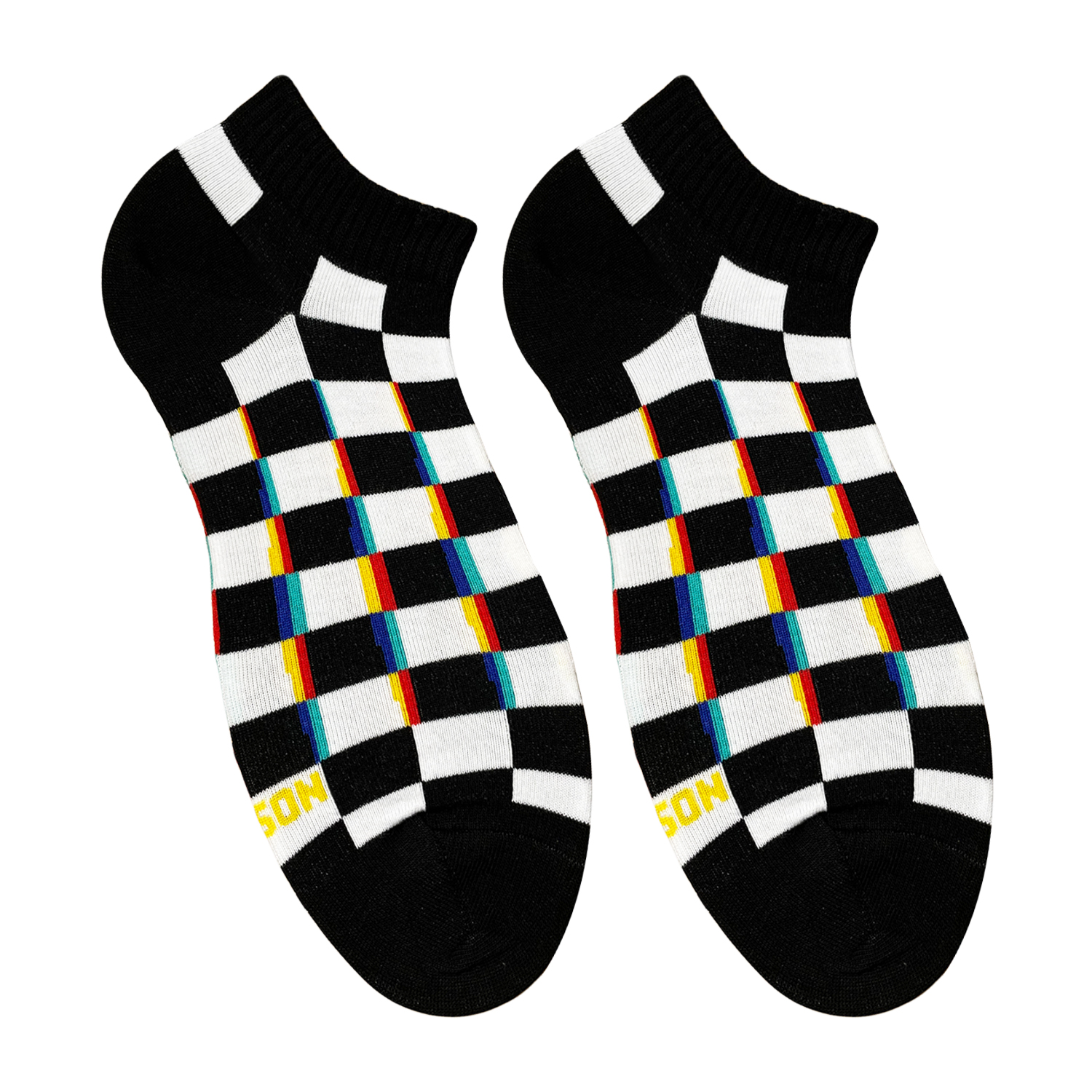 Короткі “Trippy Checks” шкарпетки NOSKAR