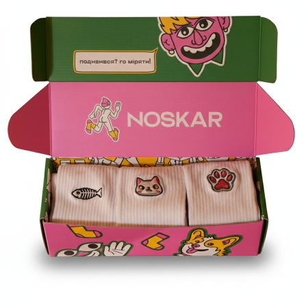 Подарунок “Няв” шкарпетки NOSKAR