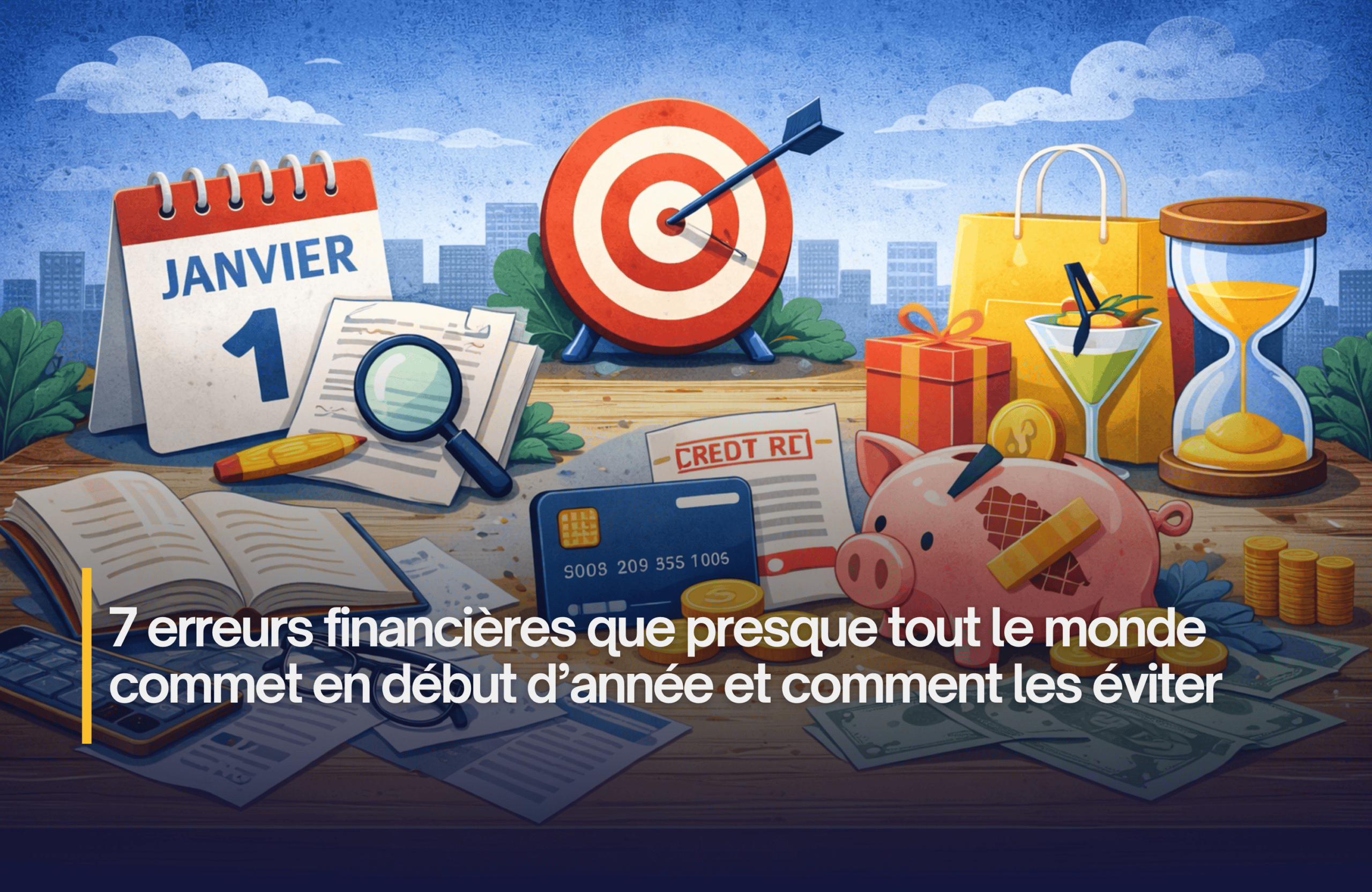 7 erreurs financières que presque tout le monde commet en début d’année et comment les éviter - Nova Mindset Finance
