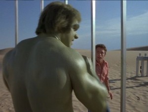 Married Hulk and Banner meet