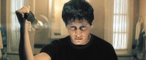 He has a knife in the bathroom.  Is Donnie going Psycho?