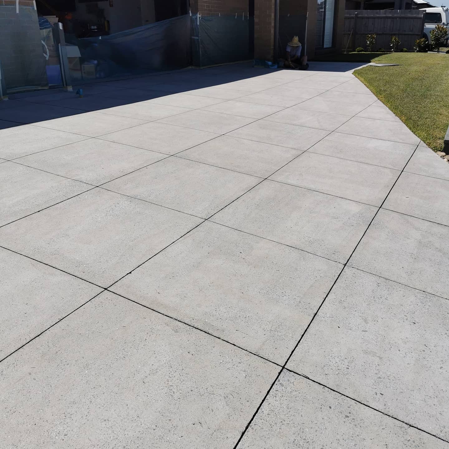 Dalmore 2 Concrete driveway installation