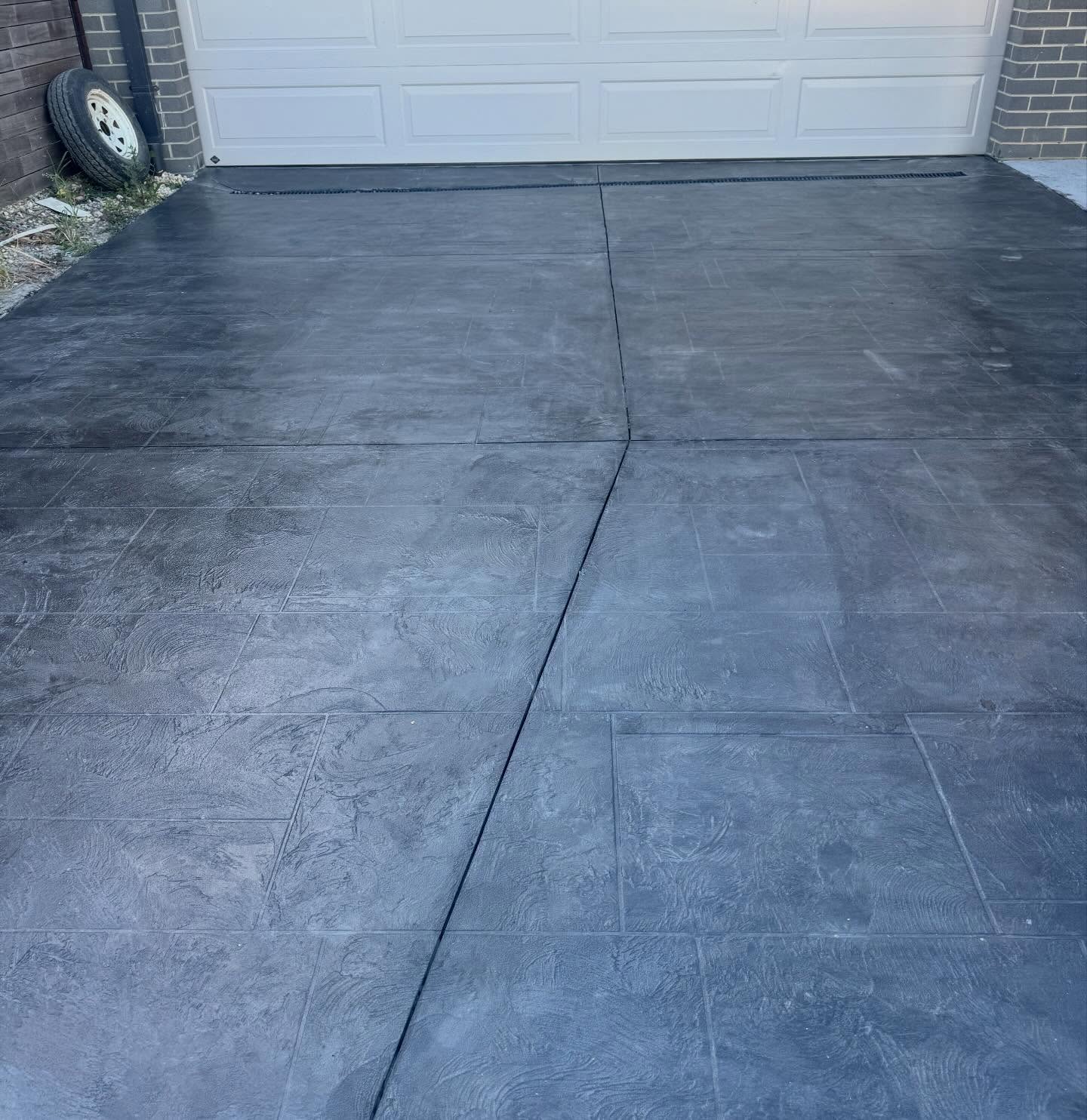 Devon Meadows 2 Slate impression concrete resurfacing