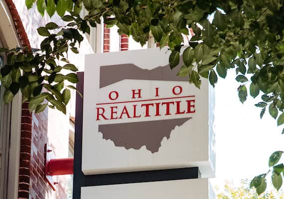 Ohio Real Title Sign