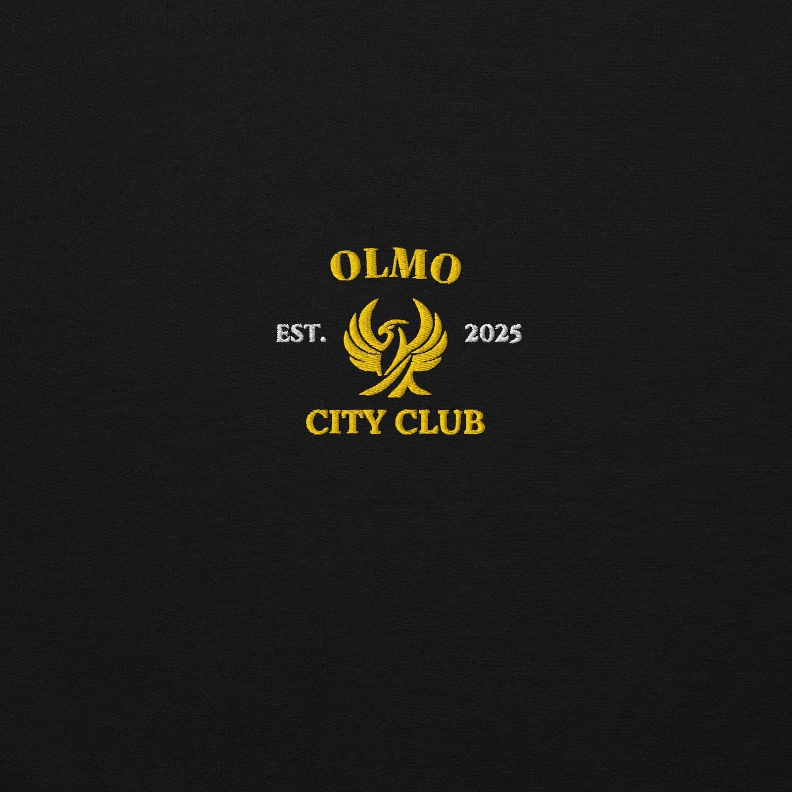 Sweat col rond City Club OLMO lux - Brodé or – Image 8