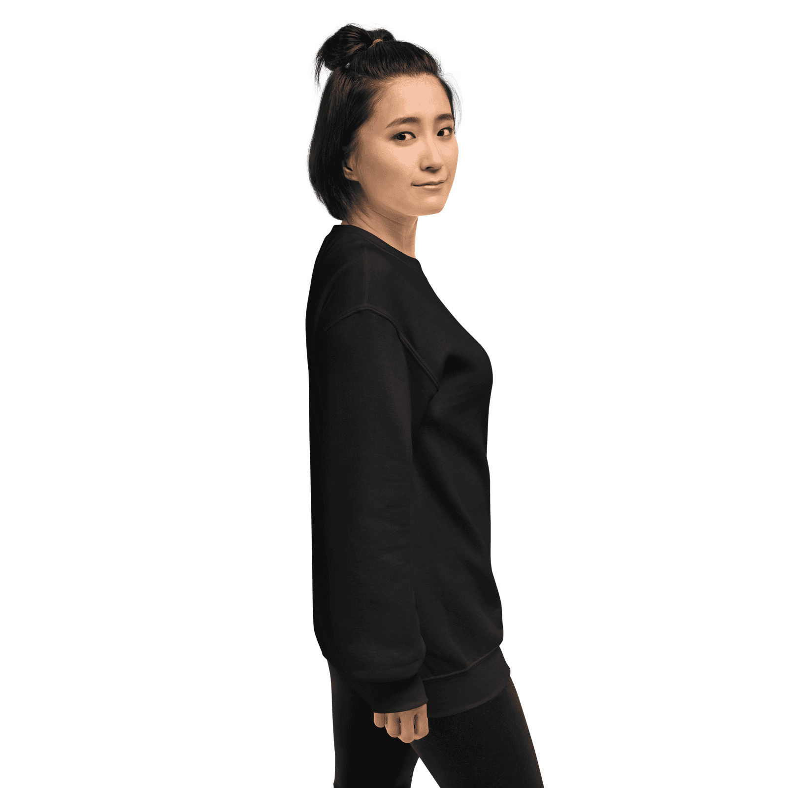 Sweat col rond Night Shift Club OLMO lux - Brodé or – Image 8