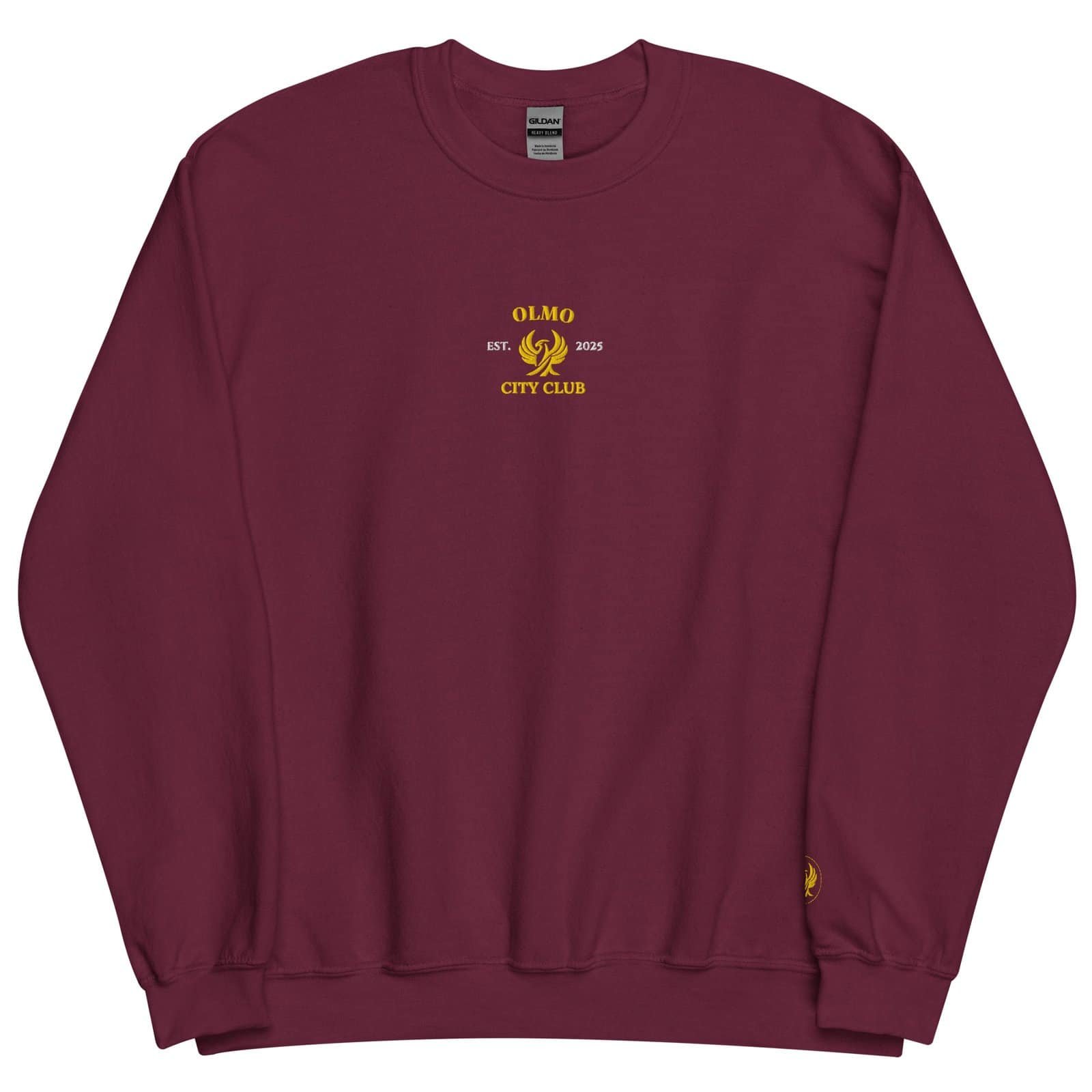 Sweat col rond City Club OLMO lux - Brodé or – Image 16