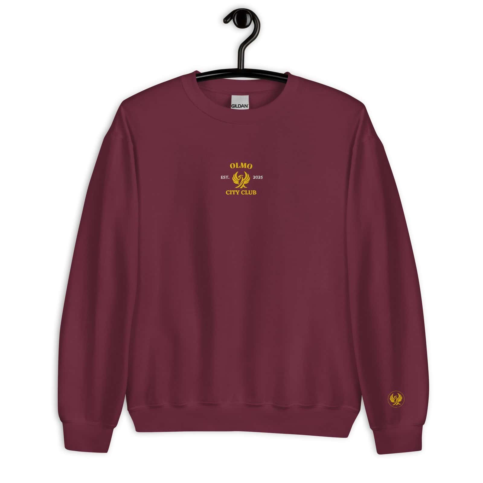 Sweat col rond City Club OLMO lux - Brodé or – Image 18
