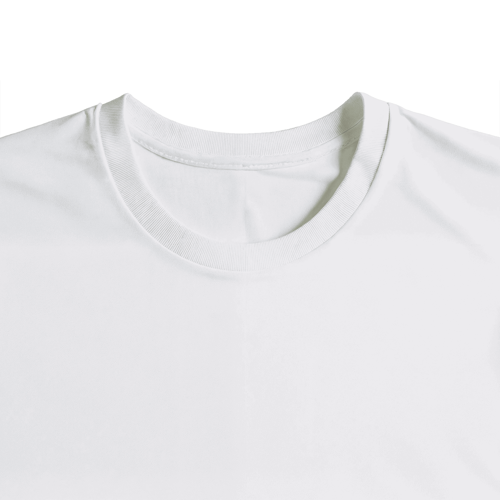 T-shirt unisexe en coton bio blanc, mode écoresponsable et confort optimal.