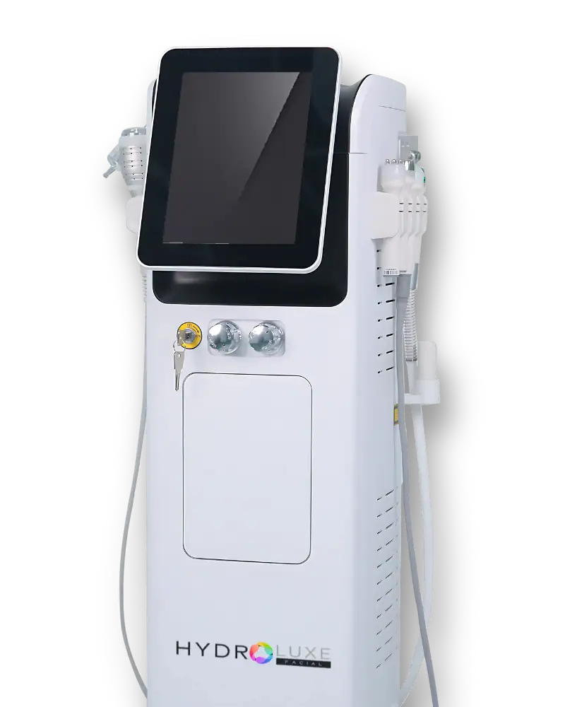 Dispositivo laser HydroLuxe para tratamentos avançados de rejuvenescimento da pele e anti-idade.