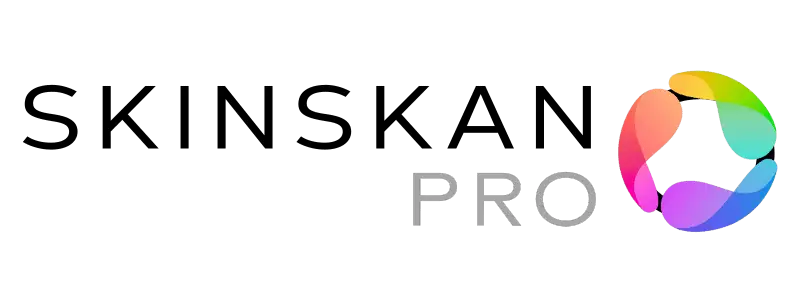 Análise laser da pele com SkinSkan Pro para tratamentos personalizados.