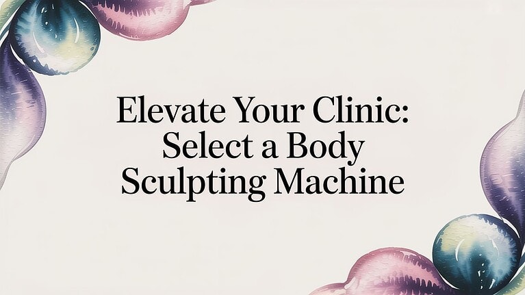 Máquina de esculpir o corpo de alta qualidade para clínicas de estética e centros de bem-estar.