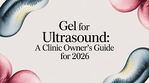 Gel para imagiologia por ultra-sons utilizada em clínicas, essencial para resultados de diagnóstico claros.