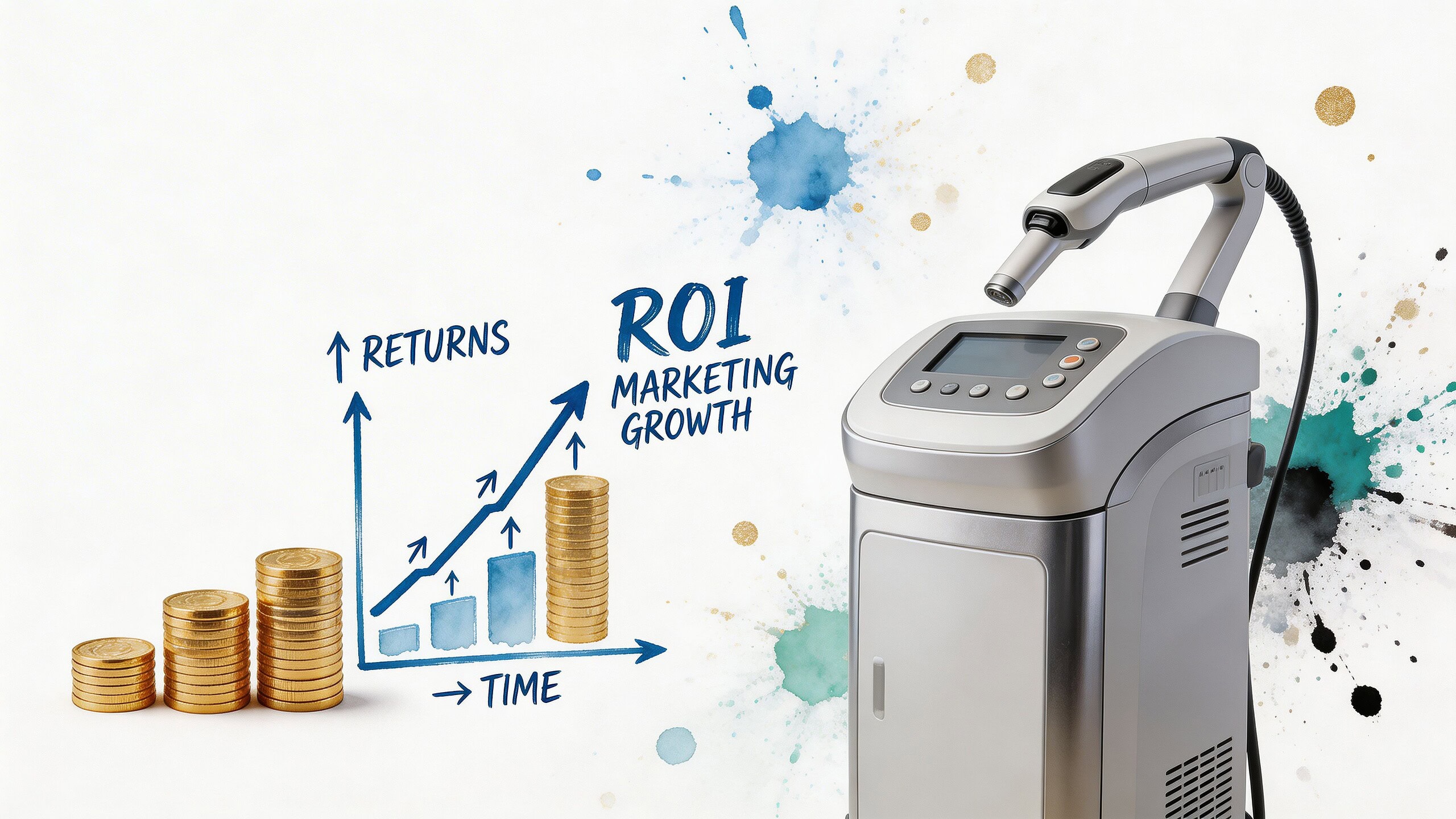 Professional laser hair removal machine for clinics and salons.