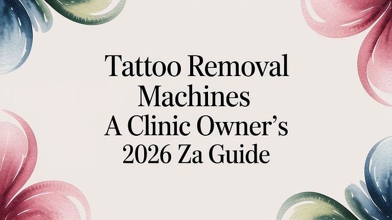 Máquinas de remoção de tatuagens para clínicas, com tecnologia laser avançada para uma remoção eficaz de tatuagens.