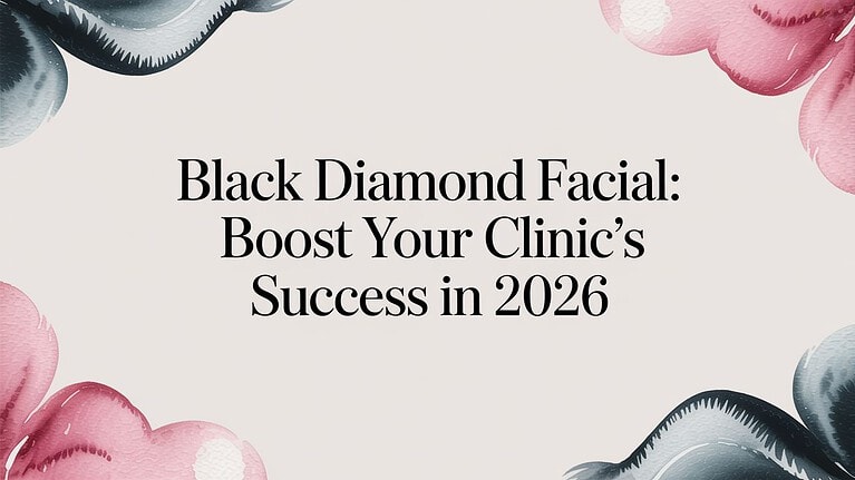 Tratamento facial Black Diamond para rejuvenescimento da pele na clínica Omega Lasers.