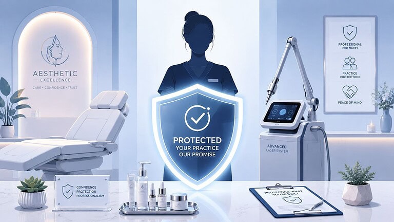 Aparelho moderno de tratamento a laser na clínica Omega Lasers, na África do Sul.