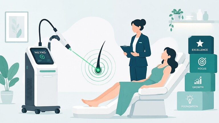 Rejuvenescimento cutâneo a laser para uma pele jovem e radiante.
