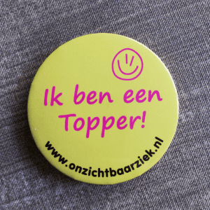 Button, Topper 56mm