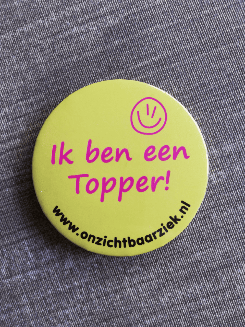 Button, Topper 56mm