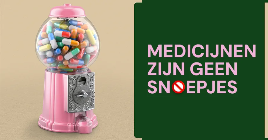 Medicijnen zijn geen snoepjes: Europese campagne voor goed gebruik van zelfzorgmedicijnen