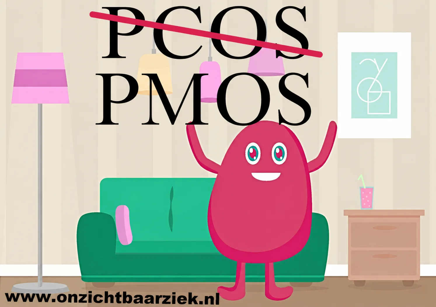 Polycysteus ovarium syndroom (PCOS) heet voortaan polyendocrien metabool ovarium syndroom (PMOS).