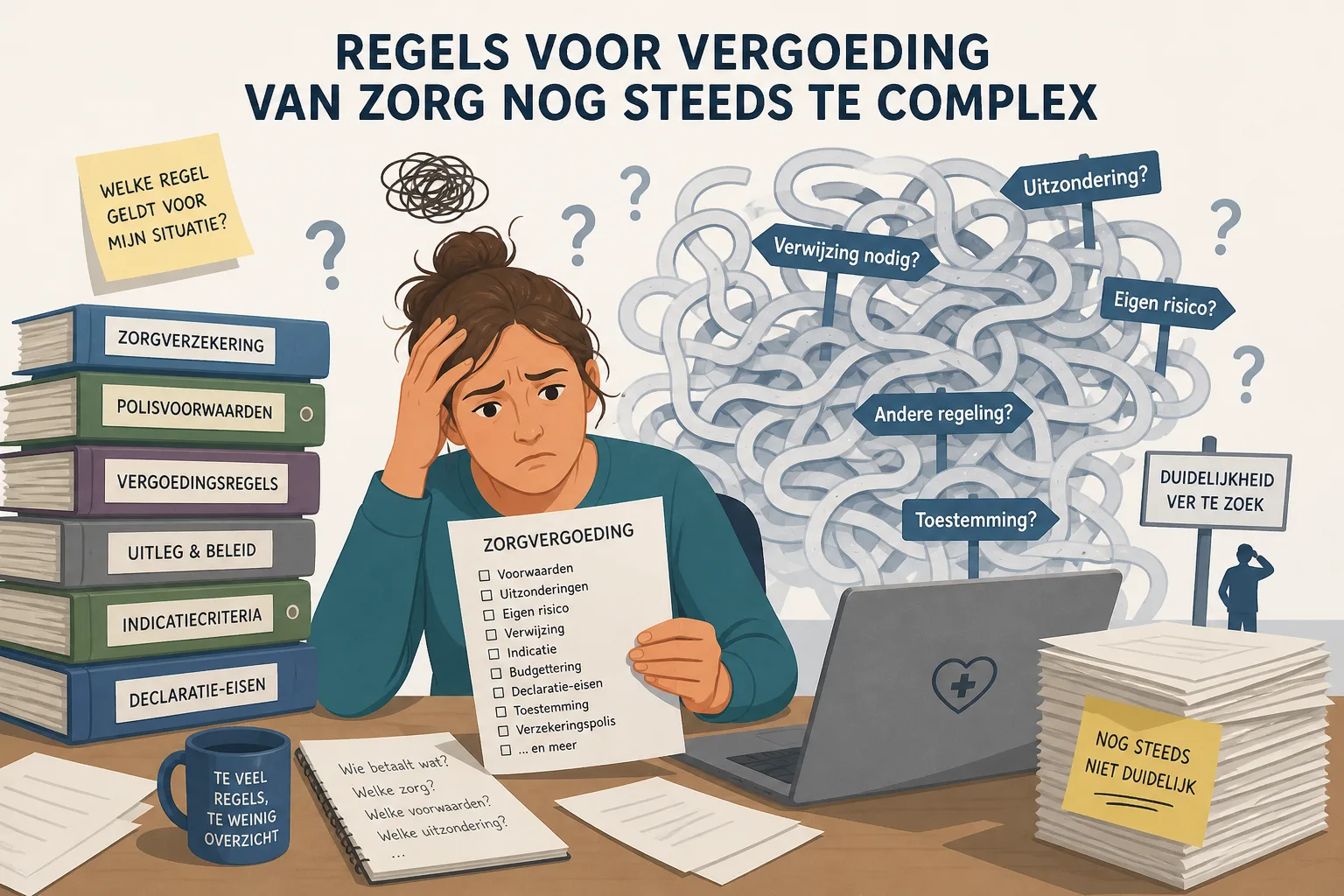 ‘Regels voor vergoeding van zorg nog steeds te complex’