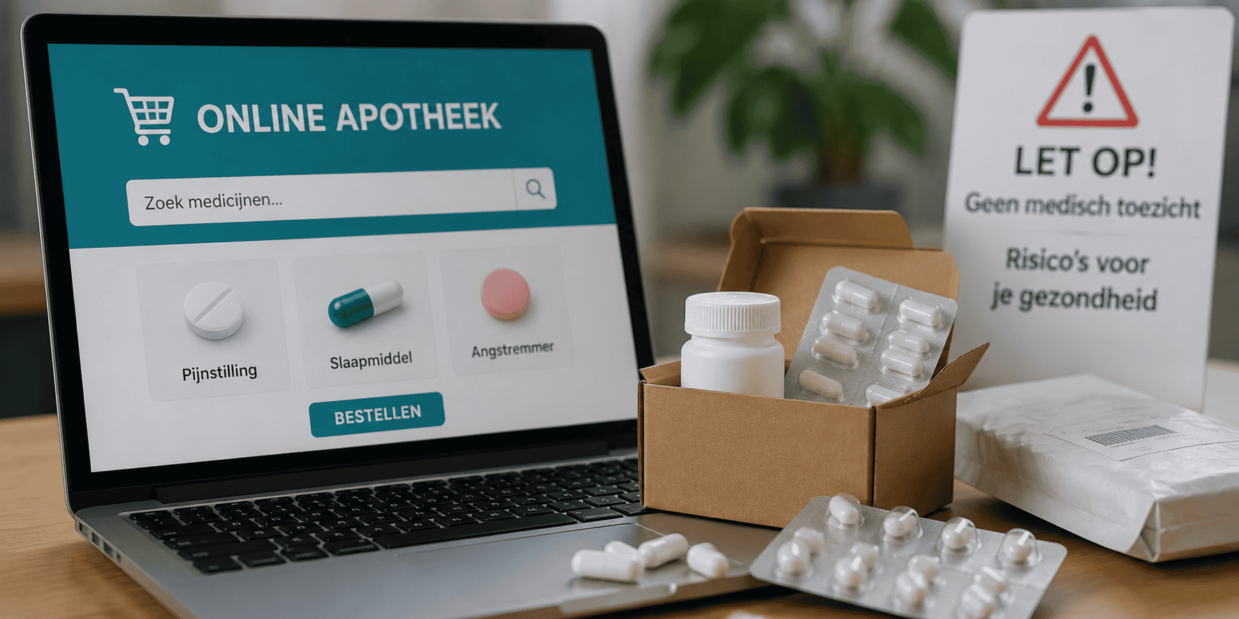 Trimbos onderzoekt groeiende trend van online zelfmedicatie zonder arts