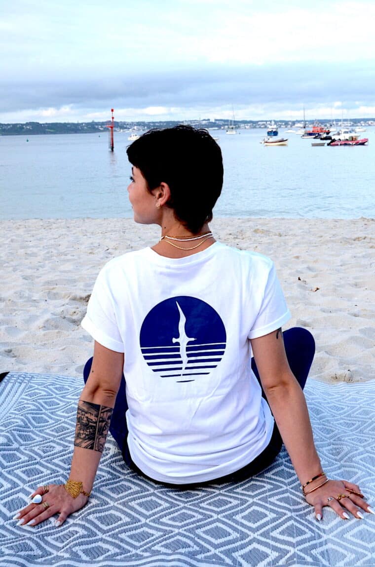 FRENCHY – Tee-shirt Français / Blanc