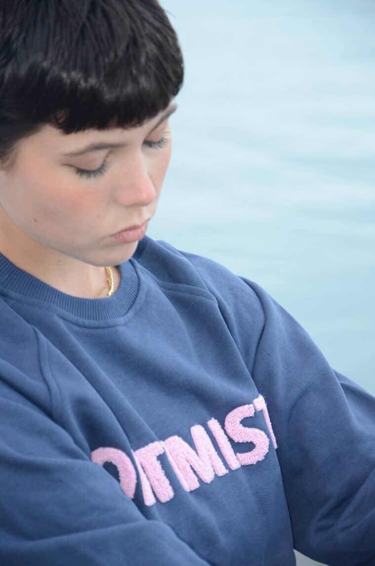 Sweat MIRABELLE – 100 % coton – Fabrication Portugal
