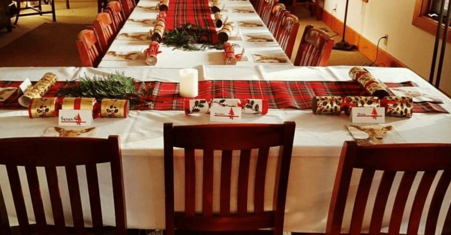 Christmas Setting at the Orchard Recovery Center