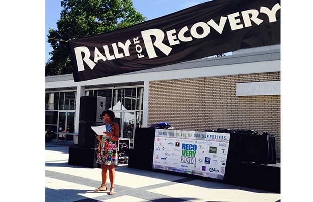Constance Barnes at Recovery Day 2014