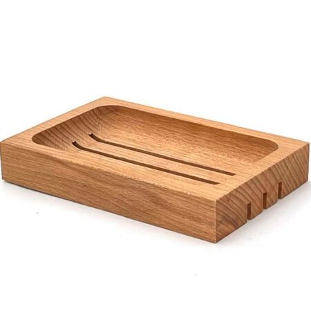 Holzseifenschale aus Buchenholz M2